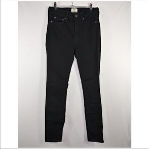 J. Crew Black Skinny Jeans